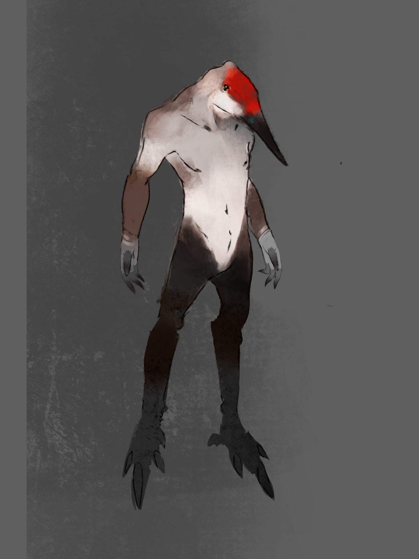 A Thrall, bird-like humanoid servant of the Xorn