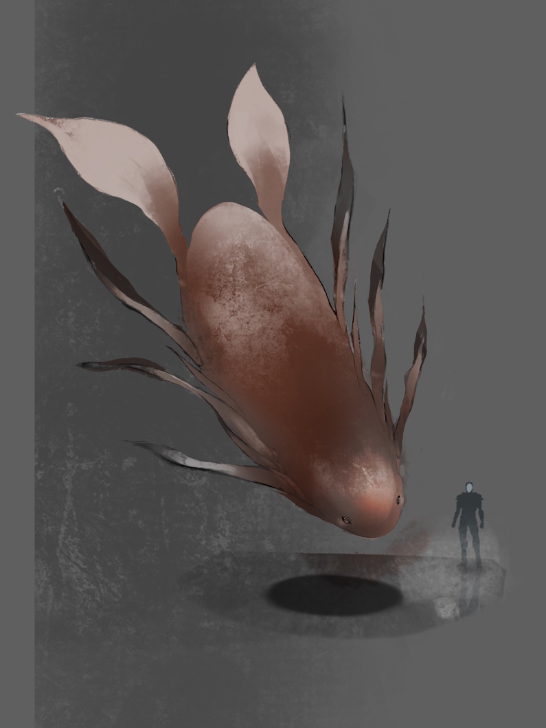 A Xorn, large aquatic telepathic being